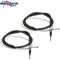 2x BREMSSEIL HANDBREMSSEIL HINTEN LINKS + RECHTS FÜR CITROEN C4 / PEUGEOT 307