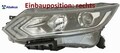 ABAKUS 215-11AKR-LDEM2 Hauptscheinwerfer rechts Scheinwerfer für Nissan 
