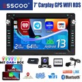 64G Android 14 Autoradio Carplay DAB+ Für VW Polo 9N Golf Jetta MK4 Passat B5 T5