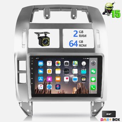 DAB+ Android 15 Für VW Polo 9N 2001-09 CarPlay GPS SWC KAM 9" Autoradio BT 2+64G