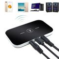 BT 5.0 Sender Empfänger 2in1 Wireless Audio Adapter Für TV PC Auto Stereo System
