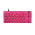 Logitech G PRO X TKL Rapid: Kabelgebundene Gaming Tastatur in Rosa