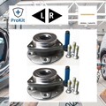 2x ORIGINAL® Denckermann Radlagersatz Vorne, Hinten für VW PASSAT B8 Variant