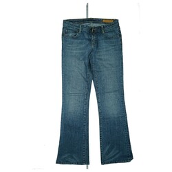 Seven7 Damen Jeans Hose classic Flare Bootcut Schlag stretch W31 L32 used Blau