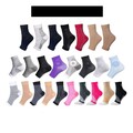 4Paare Kompressionsstrümpfe Sport Laufsocken Fußbandage 20-30mmHg Stützsocken