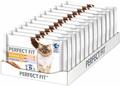 52 x 85 g Perfect Fit Katze Katzenfutter Nassfutter Sensitive mit Huhn & Lachs 