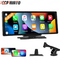 10.26" Wireless Apple CarPlay + Android Auto Touchscreen Autoradio GPS MP5 FM BT
