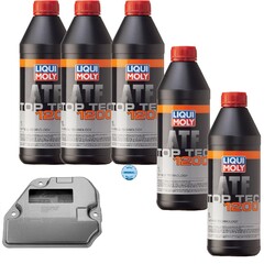 5 L LIQUI MOLY Top Tec ATF 1200 MEYLE Getriebeölfilter für VW Multivan V 2.5