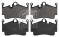 FEBI BILSTEIN Bremsbelagsatz Scheibenbremse 16758 für PORSCHE BOXSTER 987 CAYMAN