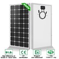 200W Solarpanel Solarmodul 12V 200Watt Monokristallin für 12V Solarpanel DE