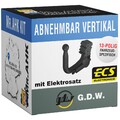 GDW Anhängerkupplung vert. abnehmbar für Audi A3 8VS Limo 16-20 mit 13polig spe