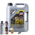 Motoröl 5W40 LIQUI MOLY 5L+MAHLE Ölfilter+Spülung+Cera Tec+Ölablassschraube