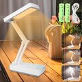 3Modi LED Dimmbar Tischlampe Leselampe Schreibtischlampe Tischleuchte USB DHL