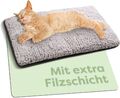 Selbstheizende Decke Katze & Hunde Fleece Heizdecke Thermo Bett Heating Blanket