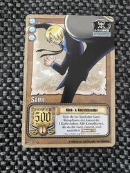 One Piece Sanji Kick- & Kochkünstler BN-03 Karten Promo Karte TCG A