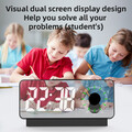LED Wecker Digital Alarm Wecker Funk Uhr Kalender Beleuchtet Schlummerfunktion