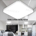 LED Deckenleuchte Quadrat Panel Lampe Badezimmer Wohnzimmer Schlafzimmer IP44