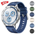 Sport Silikon Nylon Armband für Huawei Watch GT 5 Pro/GT5/GT4/GT3 GT2 2e 46mm DE