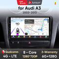 4+64GB SWC  Autoradio NAVI GPS CarPlay Android 13 Für AUDI A3 S3 RS3 8P 8V 8PA