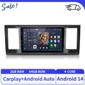 Autoradio Android14 Carplay 2+64G Für VW Transporter T6 Multivan Caravelle 15-22
