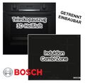 Herdset BOSCH Backofen EcoClean EEK: A+Induktionskochfeld PowerBoost autark 60cm