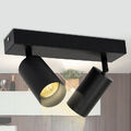 LED Deckenleuchte Deckenlampe Spotleuchte Deckenstrahler 2 flammig Wohnzimmer