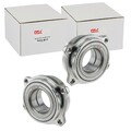 2X NTY RADLAGER-SATZ HINTEN BEIDSEITIG PASSEND FÜR MERCEDES-BENZ C-KLASSE