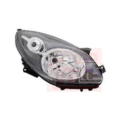 VAN WEZEL Scheinwerfer Halogen rechts für Renault Twingo II CN0_