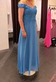 Abendkleid Cocktailkleid Kleid blau 
