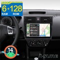 6+128G 10.1" Android 14 Autoradio GPS Navi Für SUZUKI SWIFT III EZ MZ 2004-2009
