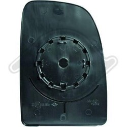1x Spiegelglas Außenspiegel Diederichs 3484127 für Citroën Fiat Links