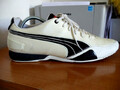 PUMA Herren Sportschuhe Sneaker  "SPORT LIFESTYLE " EUR 44  weiß/gelb