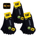 15 Paar CAT® CATERPILLAR SNEAKER SOCKEN ArbeitsSneaker Füßlinge Strümpfe 39-50