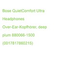 Bose QuietComfort Ultra Headphones Over-Ear-Kopfhörer, deep plum 880066-1500 (00