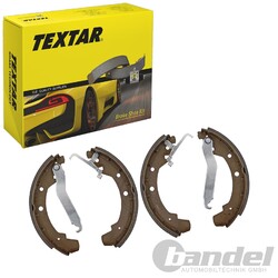 TEXTAR BREMSBACKEN SATZ FESTSTELLBREMSE passend für ISUZU TROOPER OPEL FRONTERA