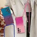 Für Samsung Galaxy S24 Ultra S23 S22 Magnetische Schlüsselband TPU Handytasche