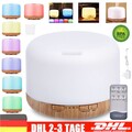 550ML 7 LED Licht Ultraschall Luftbefeuchter Aroma Diffuser Diffusor Humidifier