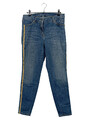 Toni Damen Jeans Straight Leg Blau Gr. 40 W30
