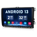 Android 13 Carplay Autoradio GPS NAVI RDS Für VW GOLF 5 6 Touran EOS Tiguan Polo