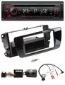 Kenwood Lenkrad CD USB Bluetooth DAB Autoradio für Seat Ibiza Klavierlack schwar