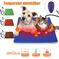 Wasserdicht Wärmematte Haustiere Heizmatte Kissen Heizung Katze Hunde Heizdecke