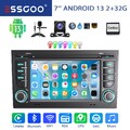 Für Audi A4 S4 02-07 RS4 B6/7 Android 13 Carplay Autoradio 2+32GB GPS RDS Kamera
