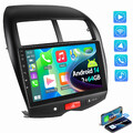 2+64G Android 14 Für Mitsubishi ASX 2010-2016 Autoradio GPS NAVI EQ Wifi Carplay