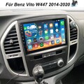32G Autoradio 10" Carplay Android13 Für Benz Vito W447 2014-2020 GPS NAVI KAM FM