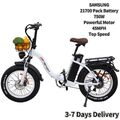 Drvetion CT20 Elektrofahrrad 48V Fat ebike 20AH Elektro-Faltrad 750W E Bike
