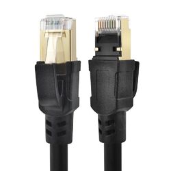 CAT8 Patchkabel 0,25m - 30m Netzwerkkabel S/FTP LAN DSL Ethernet Rj45