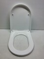 Toilettendeckel mit Absenkautomatik 46x36.5 CM, WC Sitz aus Duroplast, 