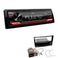 JVC KD-X282DBT Auto Radio Bluetooth DAB+ USB für Opel Astra H piano black