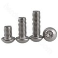 Linsenkopfschraube Innensechskant Edelstahl A2 M2 M2.5 M3 M4 M5 M6 M8 M10 M12