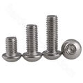 Linsenkopfschraube Innensechskant Edelstahl A2 M2 M2.5 M3 M4 M5 M6 M8 M10 M12